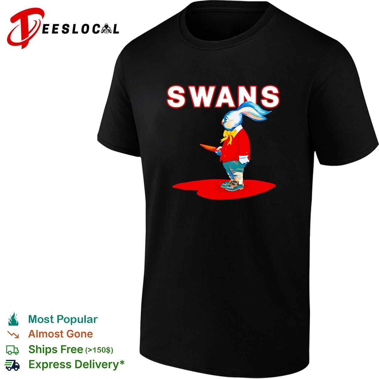 Swans Rabbit with Carrot Michael Gira shirt