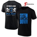 System Of A Down Paris France Stade De France logo shirt