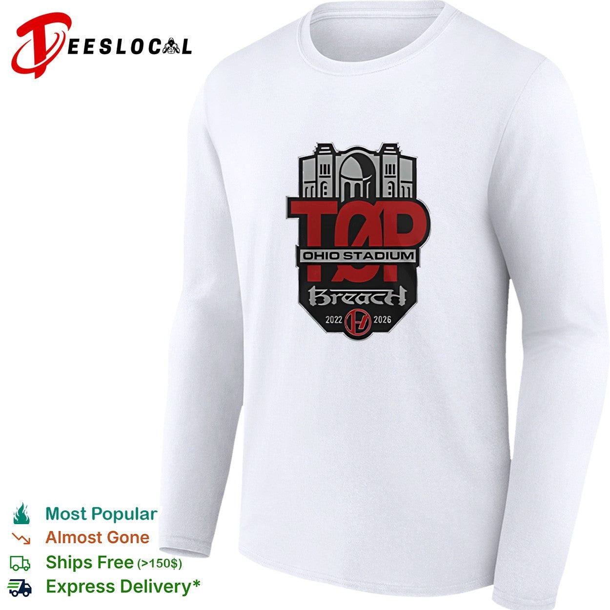 TAD Ohio Stadium Breach 2022 2026 shirt