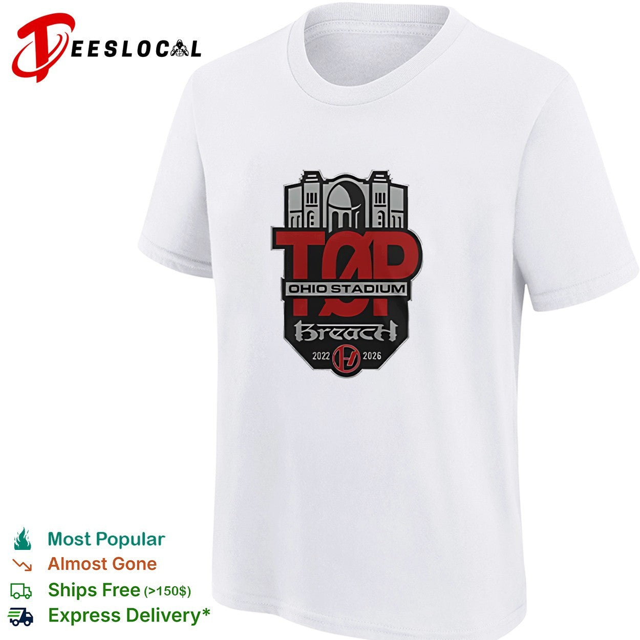 TAD Ohio Stadium Breach 2022 2026 shirt