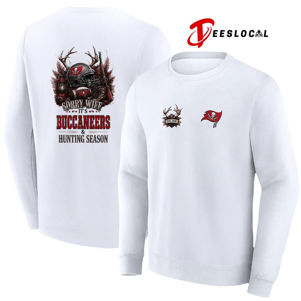 Tampa Bay Buccaneers sorry wife it’s hunting season deer shirt