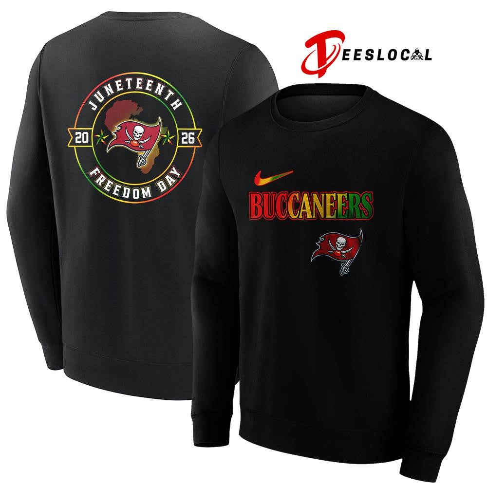 Tampa Bay Buccaneers x Juneteenth Strong freedom day logo shirt