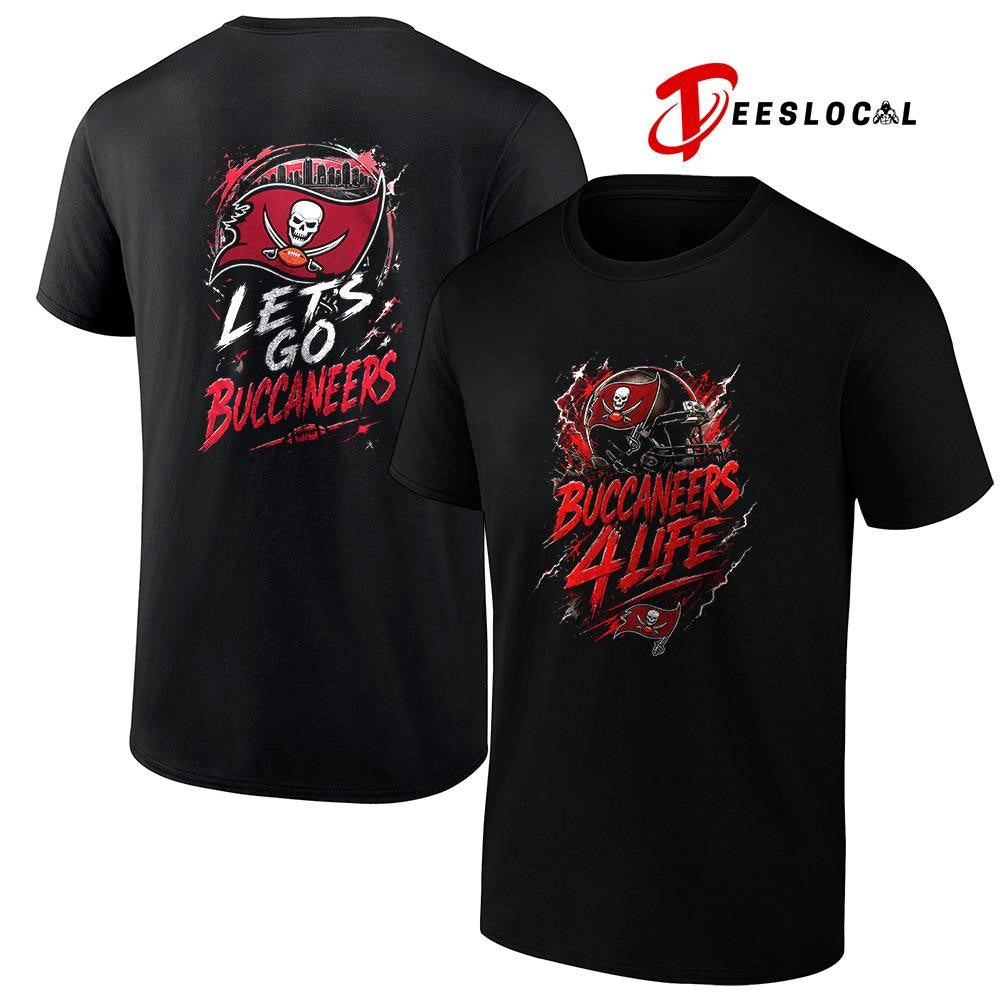 Tampa Bay Buccaneers x fan 4 life graphic shirt