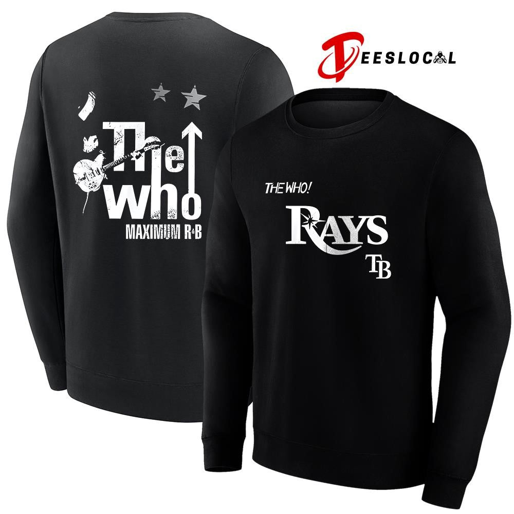 Tampa Bay Rays The Who Maximum R B North American Farewell tour graphic shirt