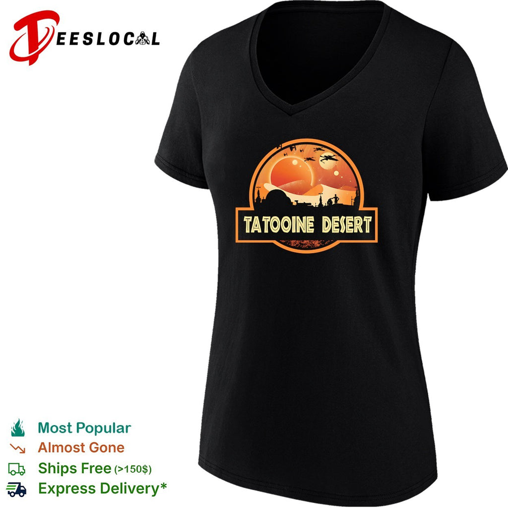 Tatooine Desert the desert under the twin suns vintage shirt