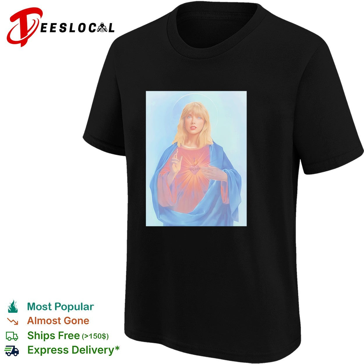Taylor Jesus Christ Pop Culture parody shirt