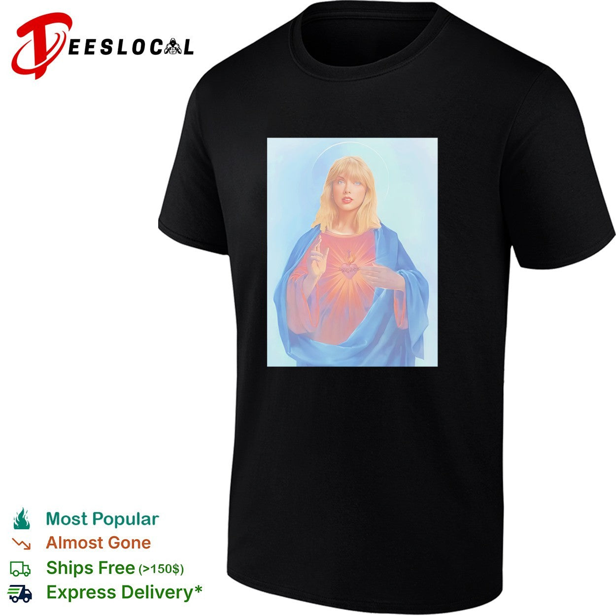Taylor Jesus Christ Pop Culture parody shirt
