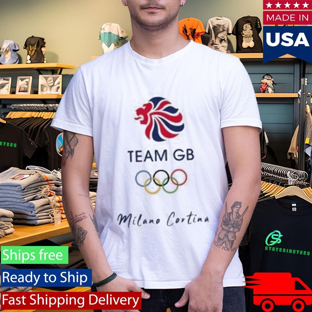 Team Gb Logo Milano Cortina T-Shirt