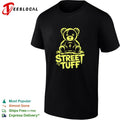 Teddy bear dripping street tuff graffiti shirt