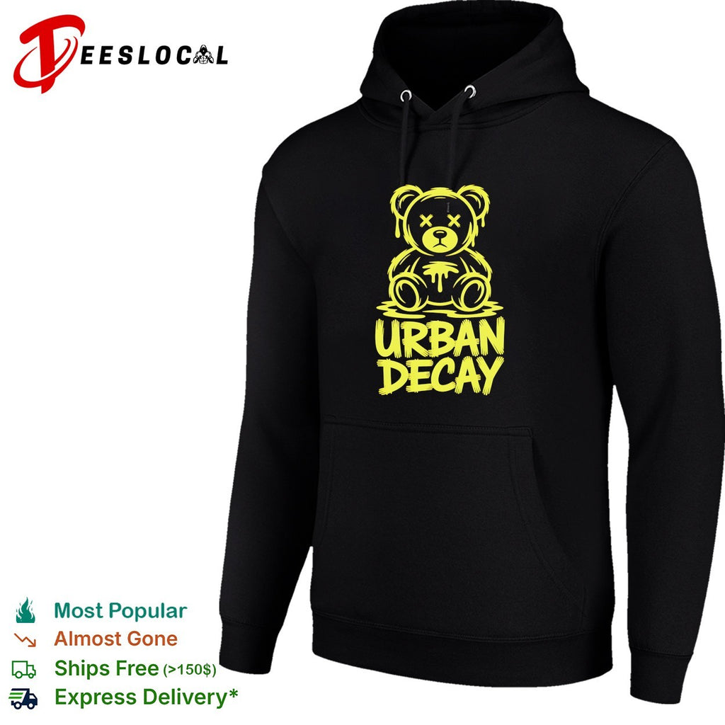 Teddy bear dripping urban decay graffiti shirt