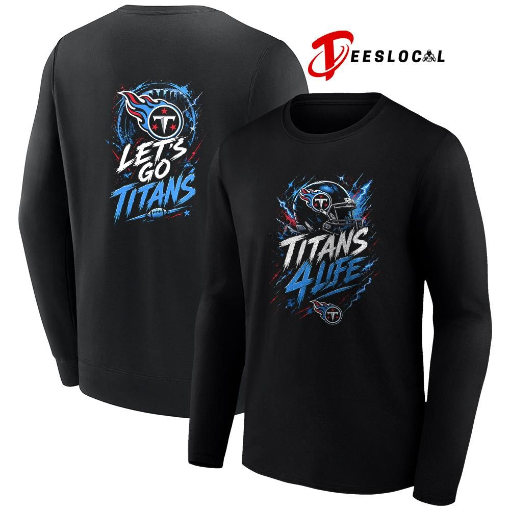 Tennessee Titans x fan 4 life graphic shirt