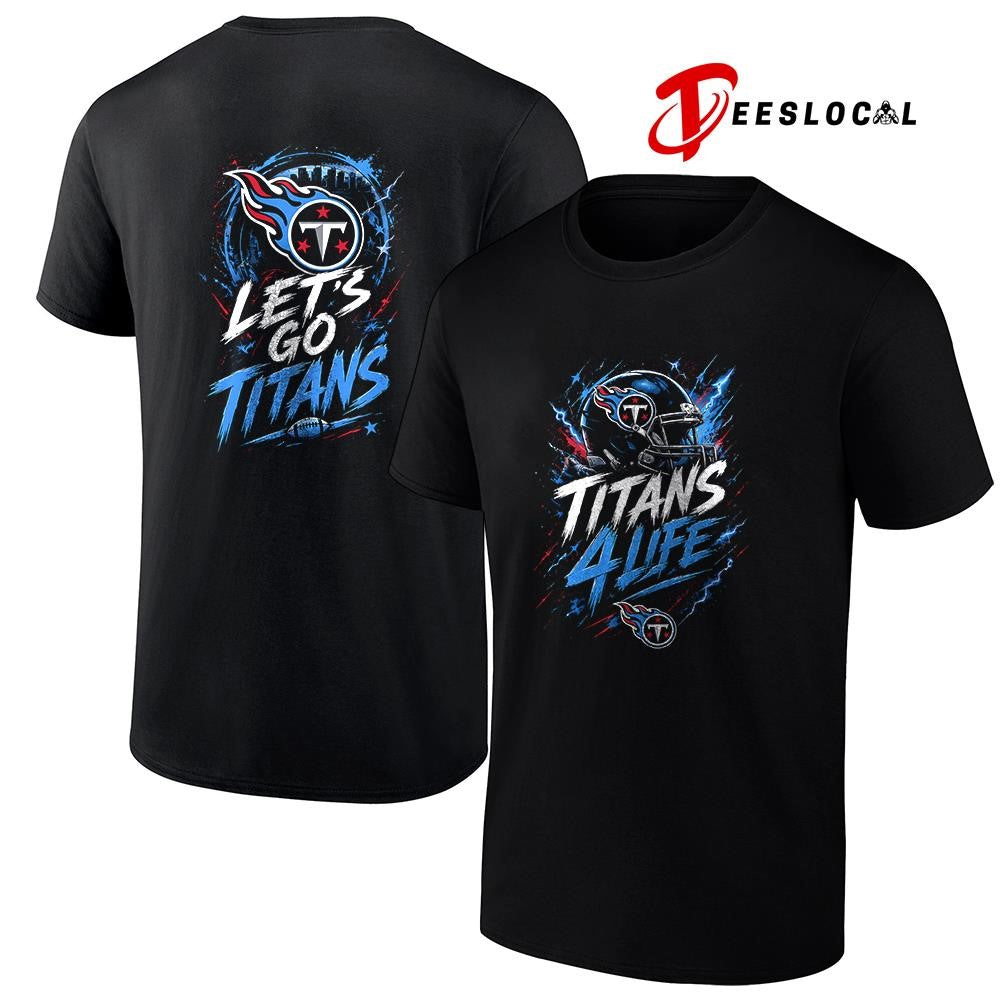 Tennessee Titans x fan 4 life graphic shirt