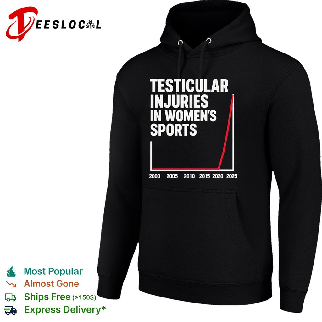 Testicular Injuries in Sports 2000 to 2025 shirt