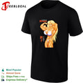 Tetsuko beautiful muscle girl anime shirt