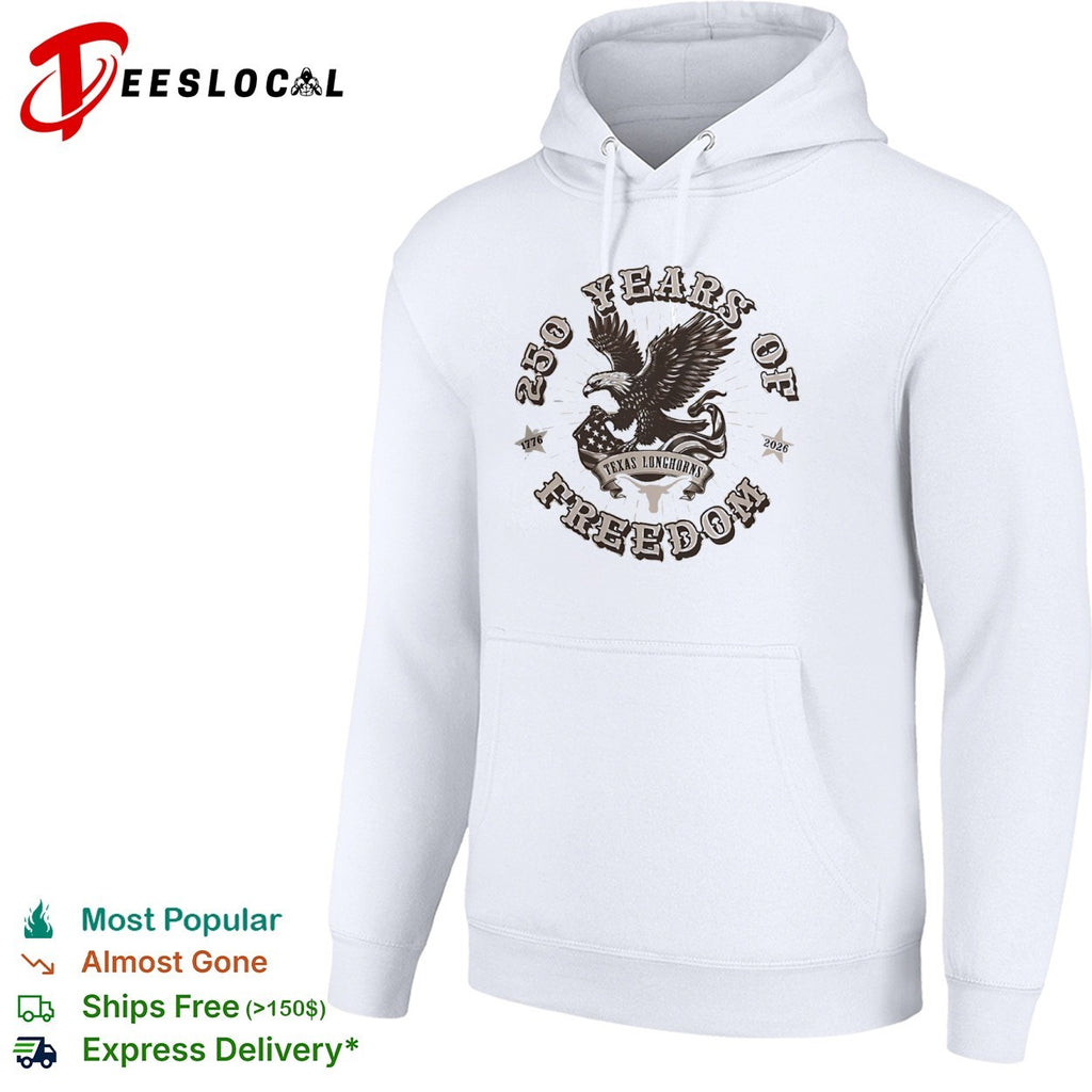 Texas Longhorns Americana 250 Years Of Freedom shirt