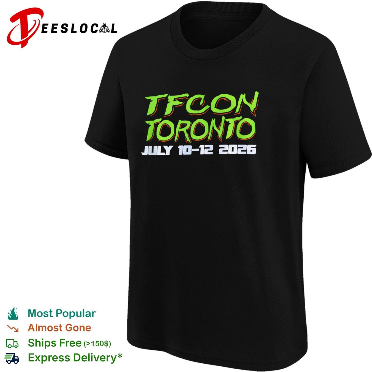 Tfcon Toronto July 10 12 2026 Transformers shirt