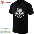 The Acacia Strain G Sharp Earthmover skull with hammers shirt