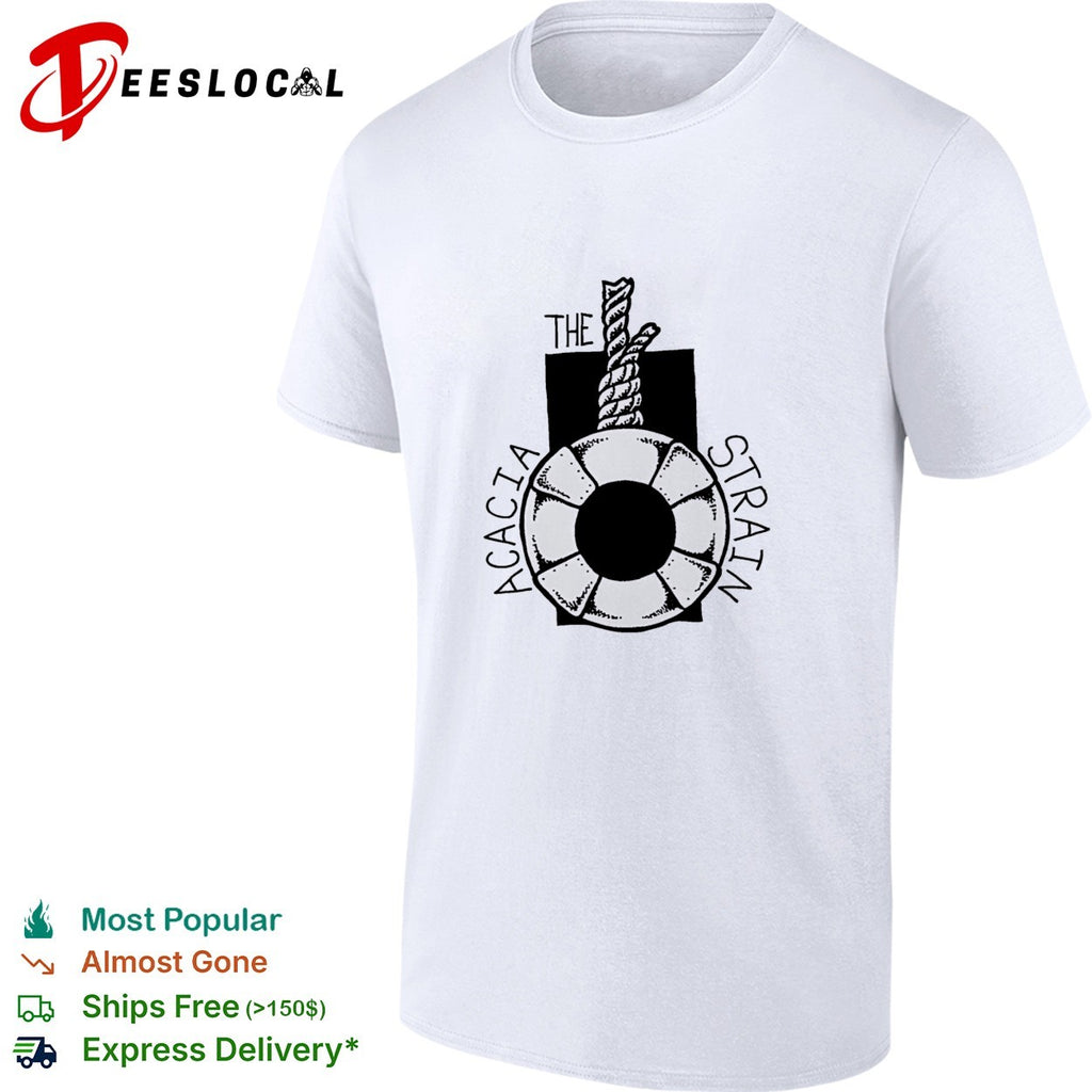 The Acacia Strain life preserver ring rope shirt