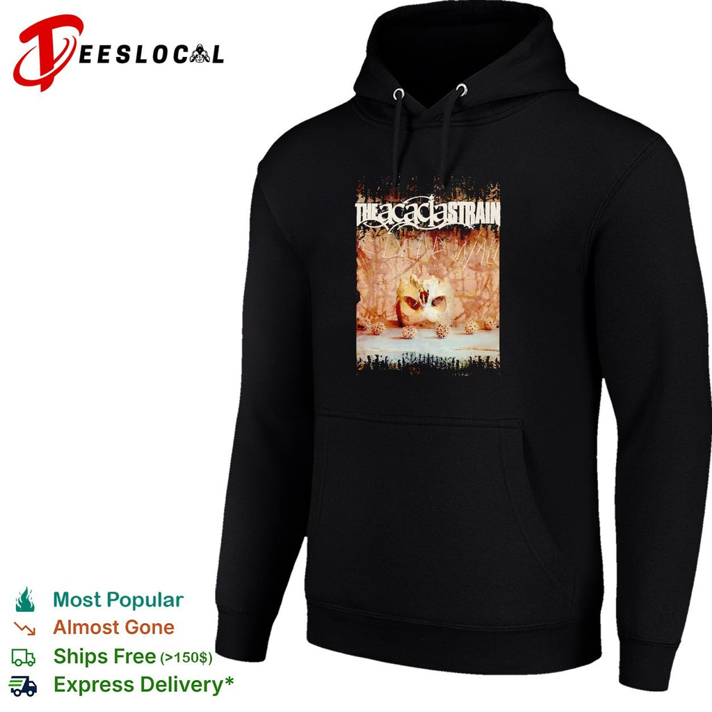 The Acacia Strain skull virus spikes dead wall shirt