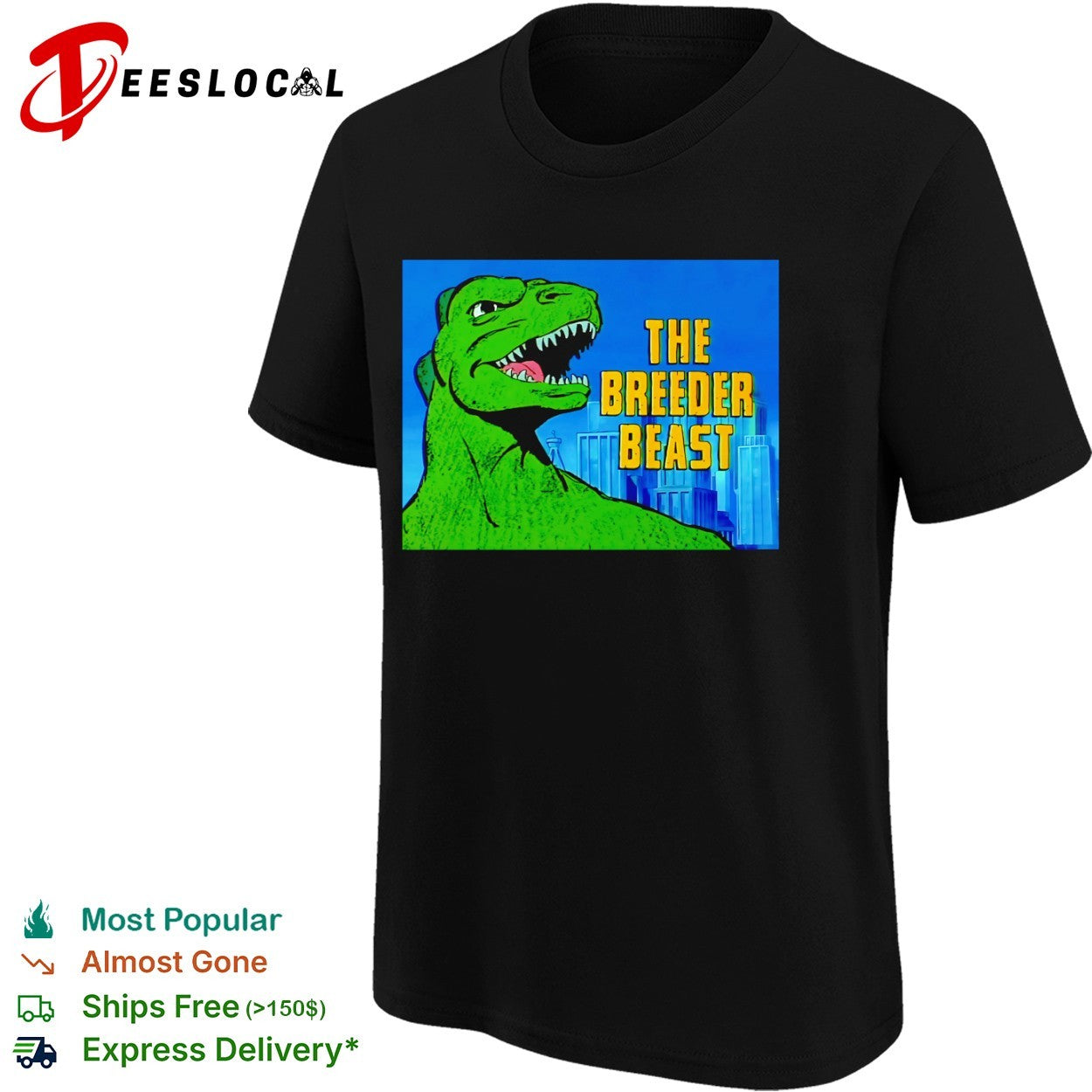 The Breeder Beast Godzilla Hanna Barbera shirt