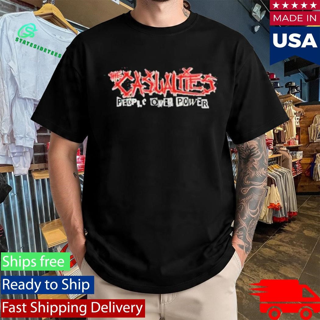 The Casualties People Over Power T-Shirt