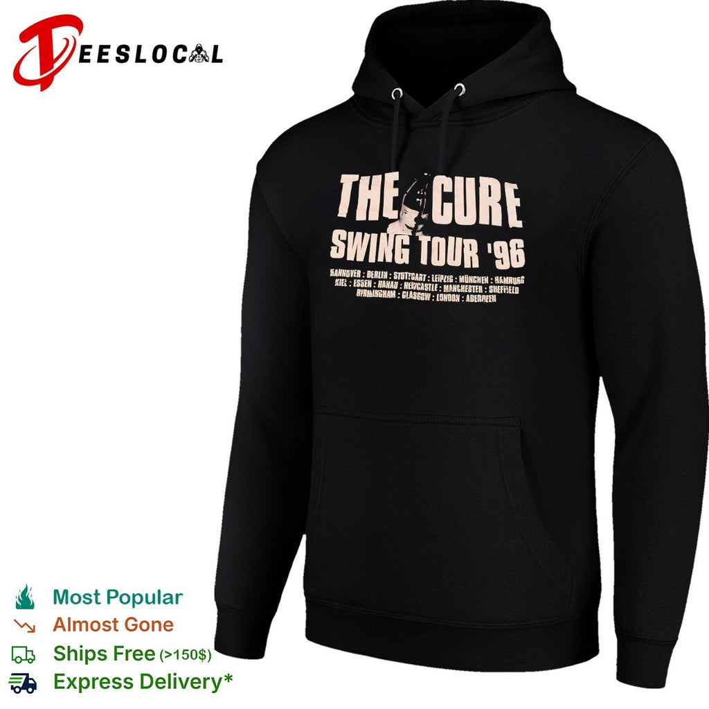 The Cure Swing Tour 96 Hannover Berlin Stuttgart Leipzig Munchen Hamburg Shirt
