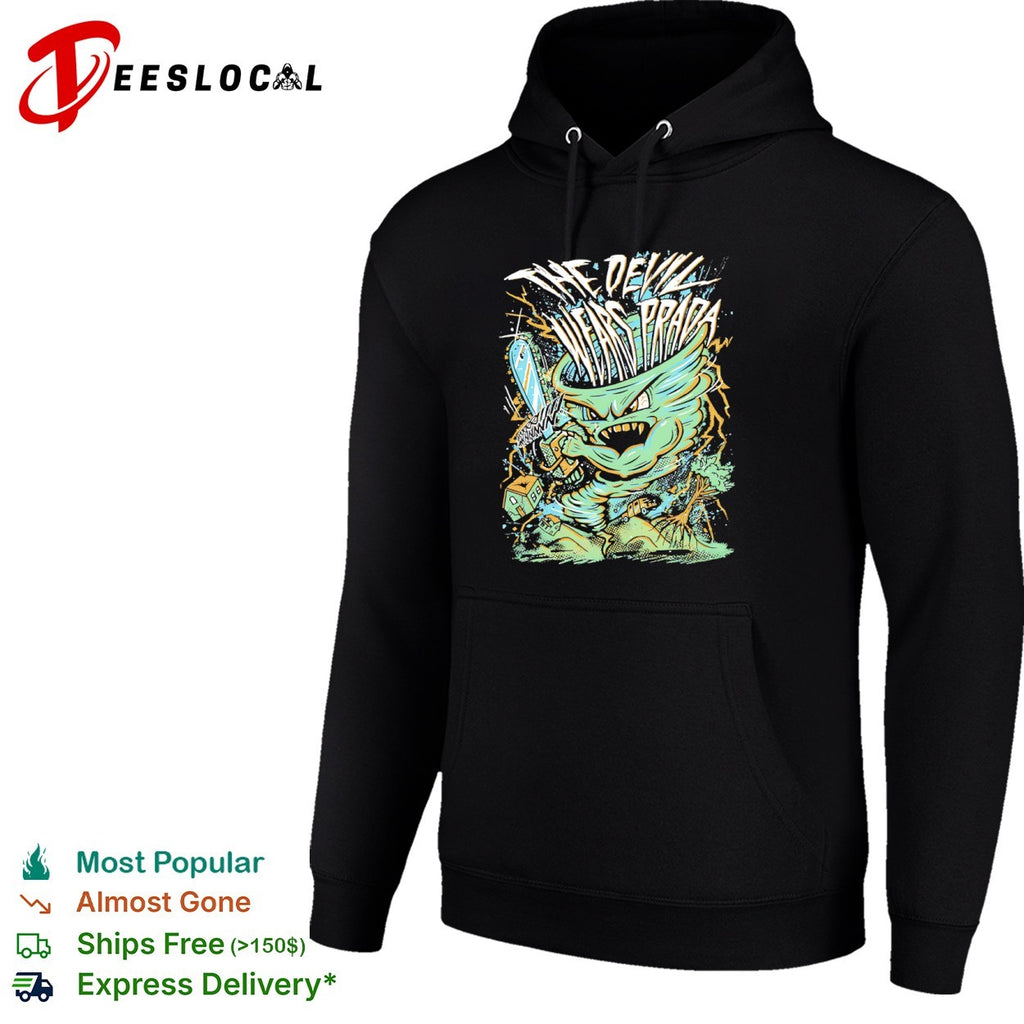 The Devil Wears Prada chainsaw tornado shirt