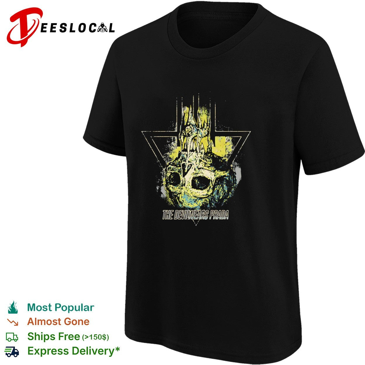 The Devil Wears Prada skull crown shirt