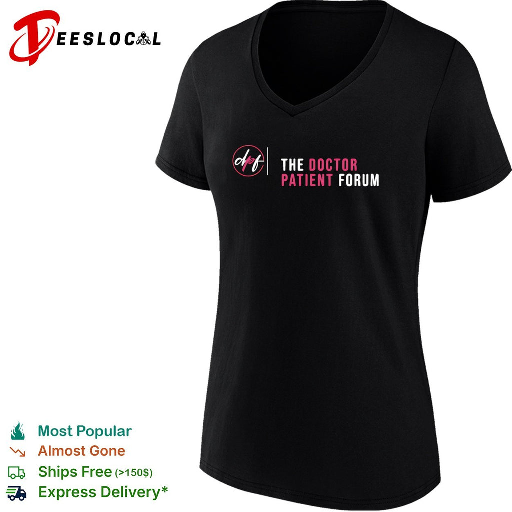 The Doctor Patient Forum logo shirt