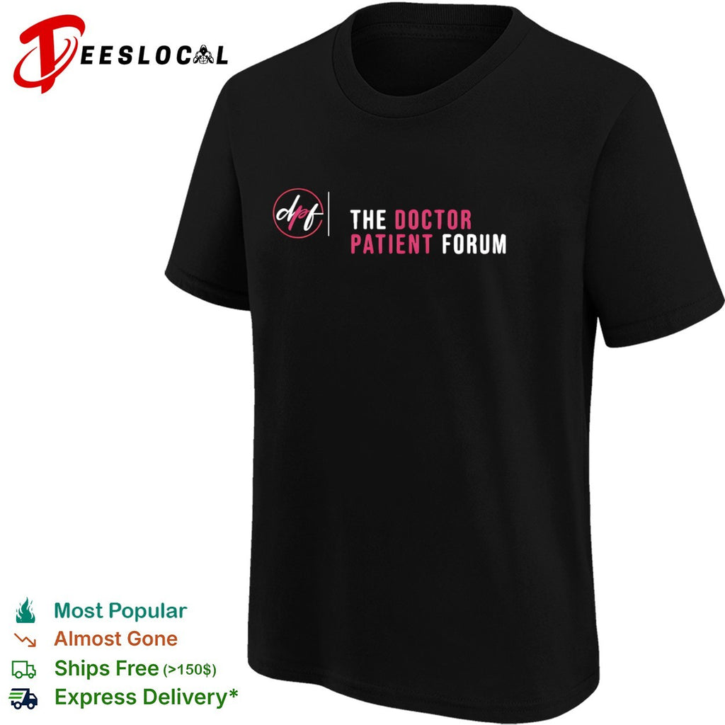 The Doctor Patient Forum logo shirt