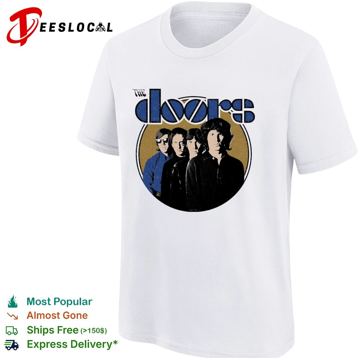 The Doors faces shirt