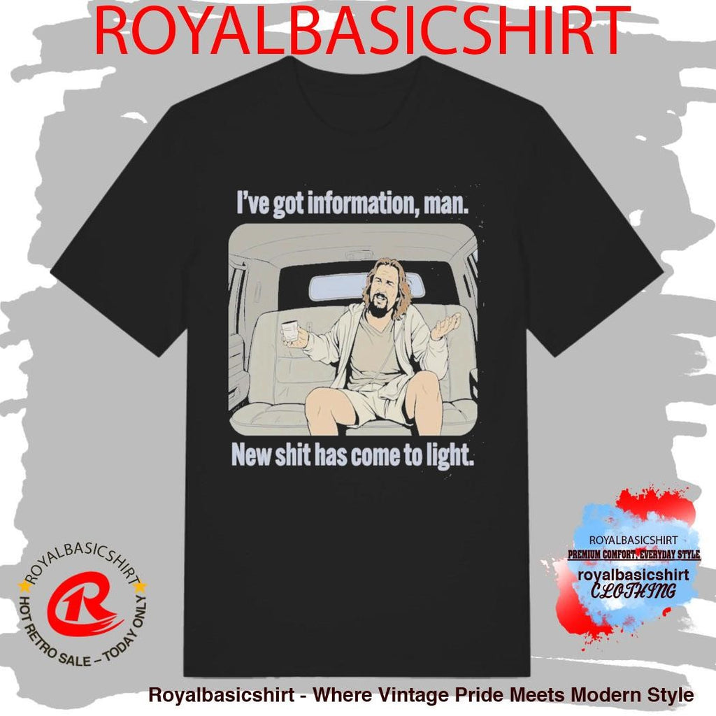 The Dude New Information Has Come To Light Vintage T-Shirt