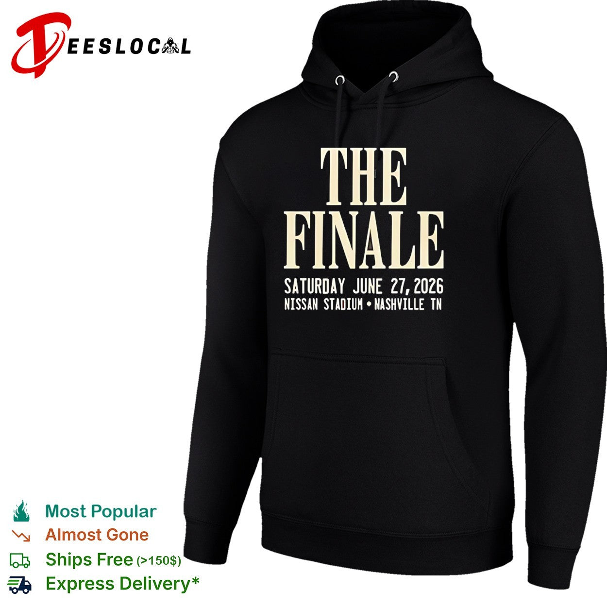 The Finale Saturday June 27 2026 Nissan Stadium Nashville TN shirt