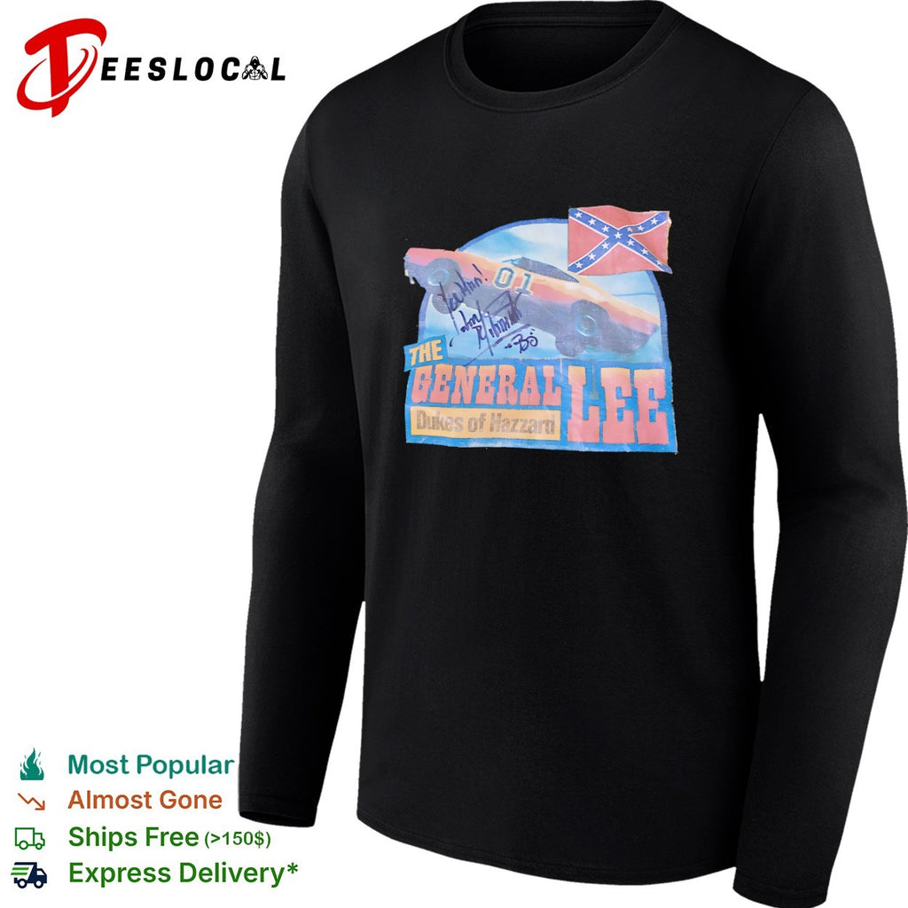 The General Lee Dukes of Hazzard John Schneider Bo Duke shirt