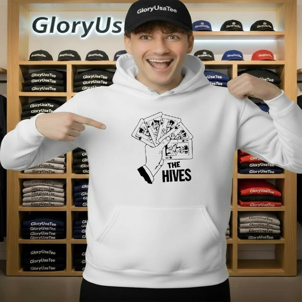 The Hives Merch East Coast Tour 2026 King Card Shirt