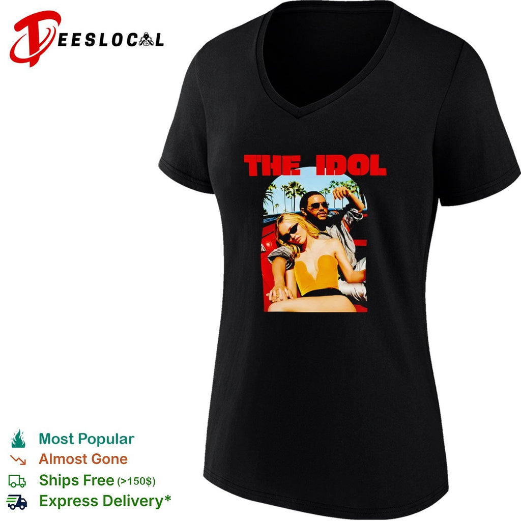The Idol HBO Original Lily Rose Depp The Weeknd Abel Tesfaye Jocelyn Tedros shirt