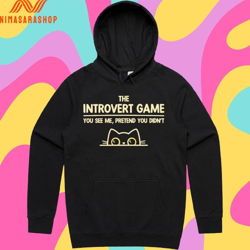 The Introvert Game You See Me Pretend You Didn’t Cat Shirts