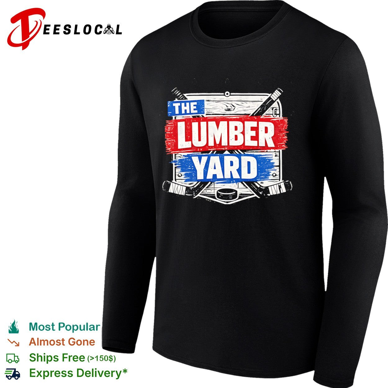 The Lumber Yard hockey shirt