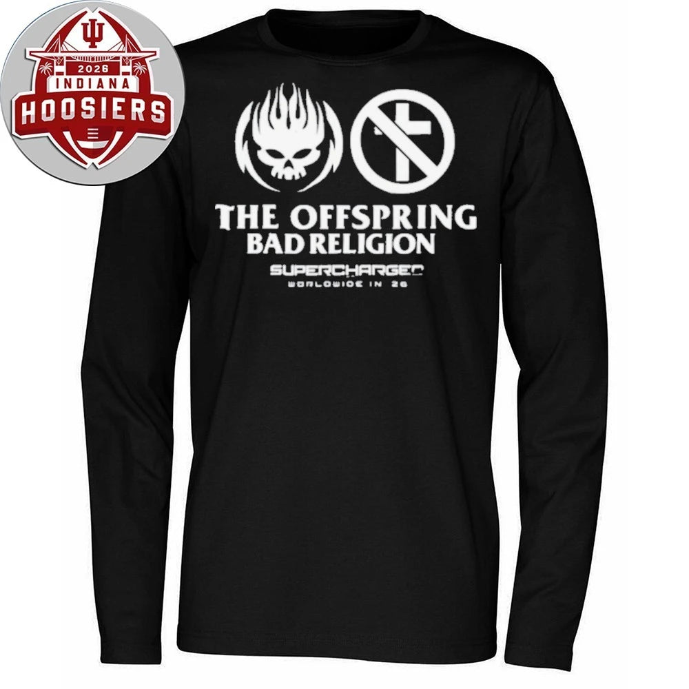 The Offspring And Bad Religion Supercharged 2026 Worldwide Tour Shirts