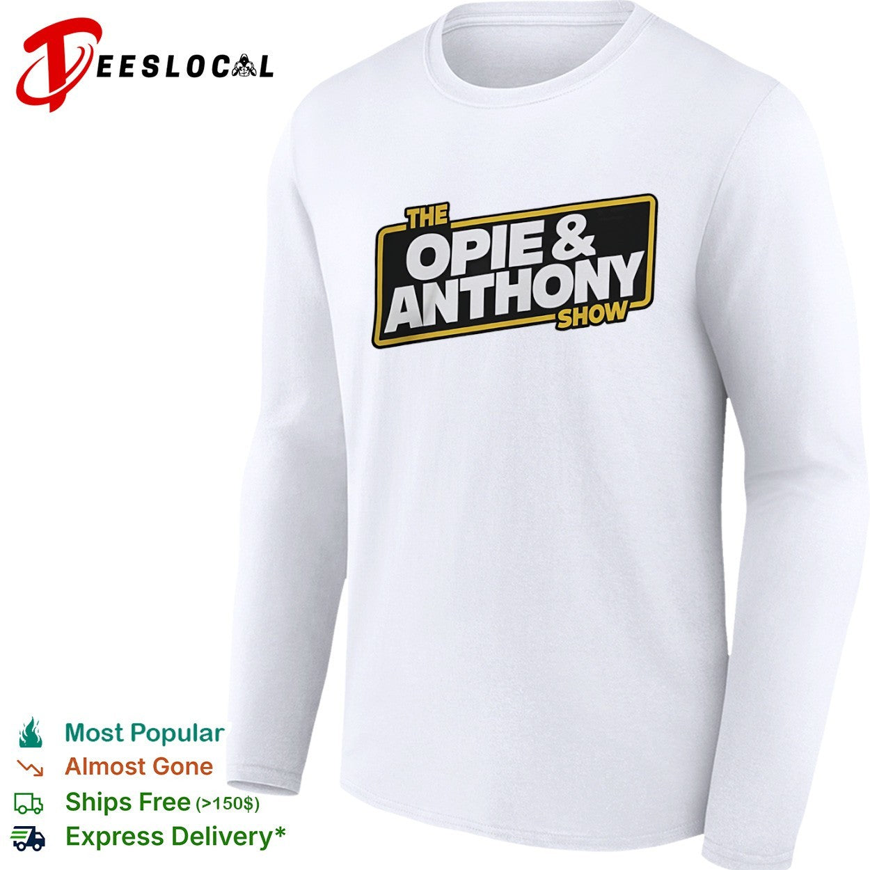 The Opie and Anthony Show Logo Radio Personality Talk Show shirt