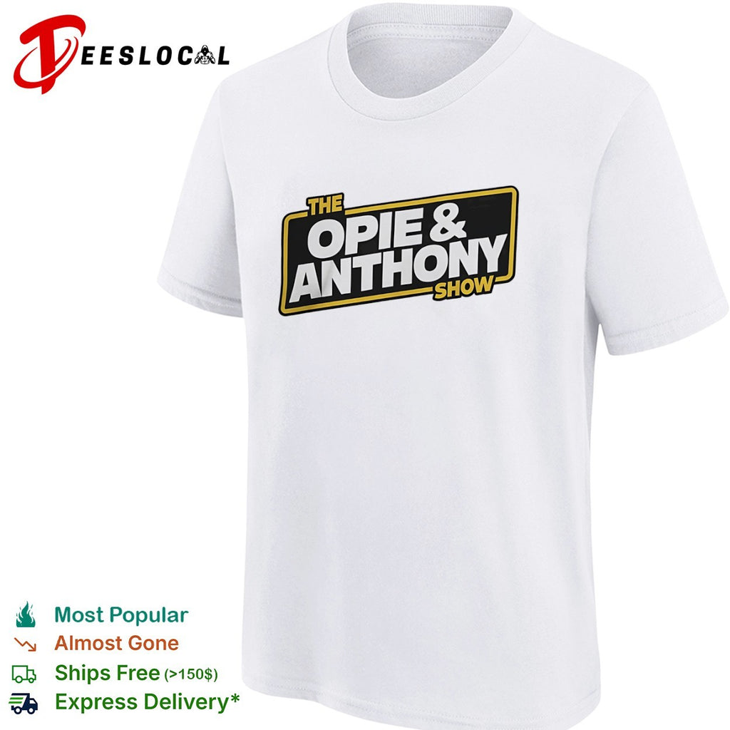 The Opie and Anthony Show Logo Radio Personality Talk Show shirt