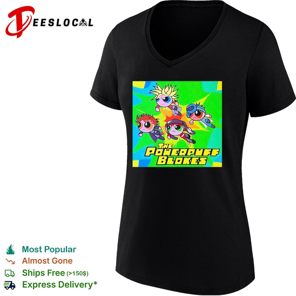 The Powerpuff Blokes parody shirt