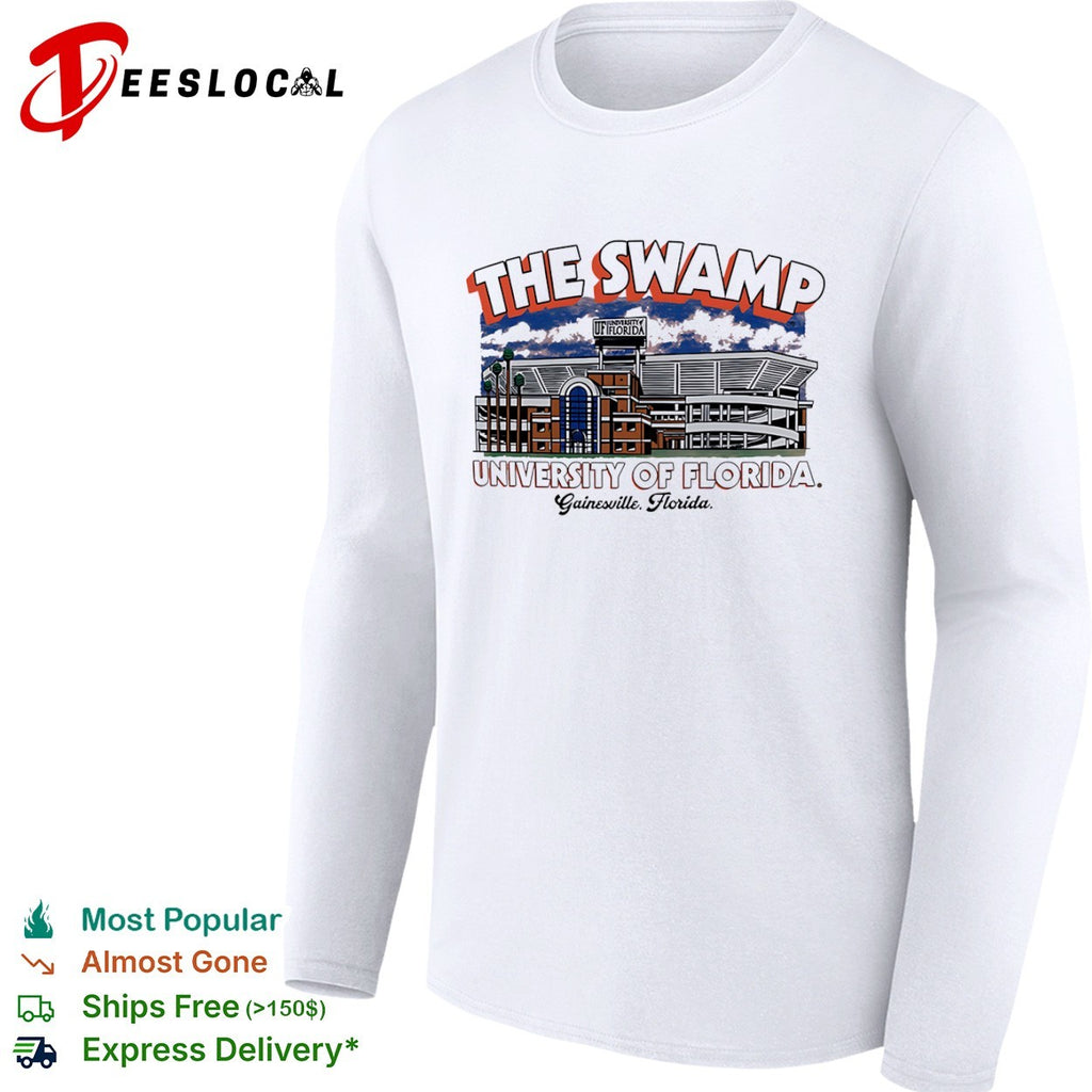 The Swamp University of Florida Gainesville Florida Stadium Sports Team shirt