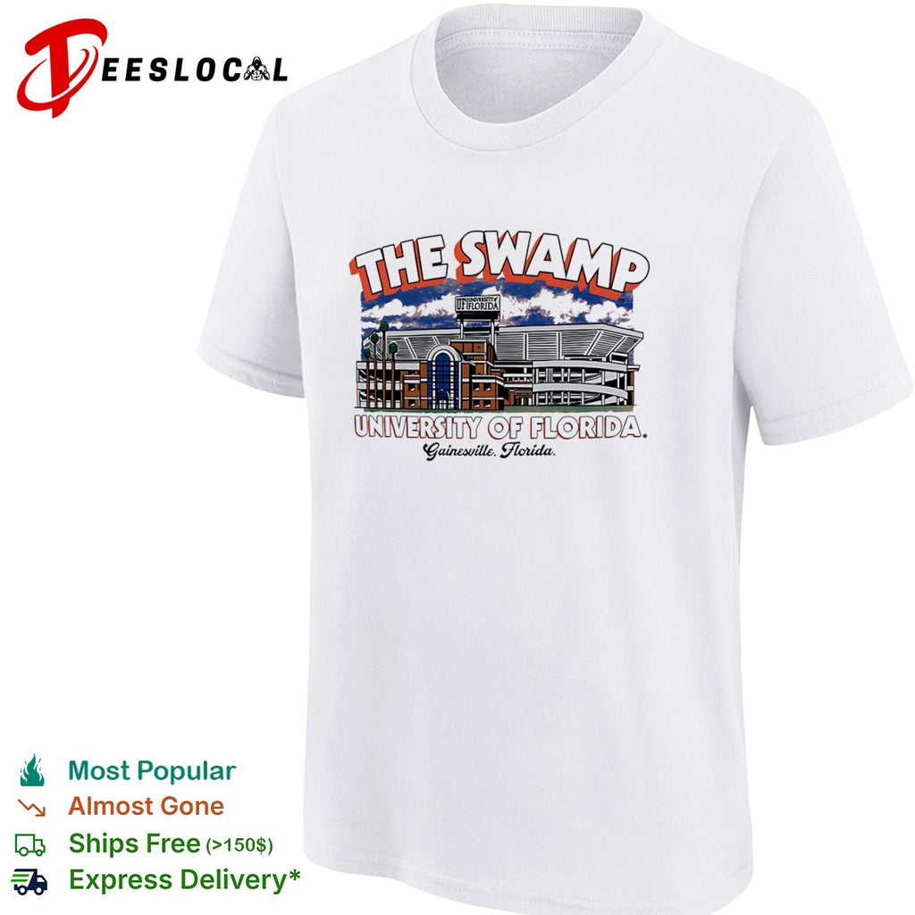 The Swamp University of Florida Gainesville Florida Stadium Sports Team shirt