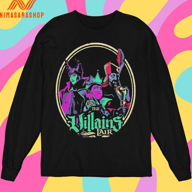 The Villains Lair Trio Shirts