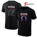 The Weeknd After Hours Til Dawn tour dates schedule graphic shirt