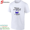 The law system is like bleach works for whites but destroys colors shirt