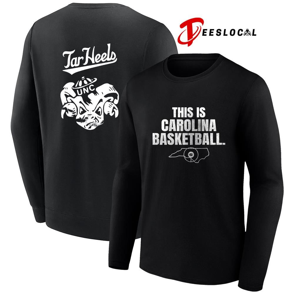 This is North Carolina Tar Heels basketball shirt