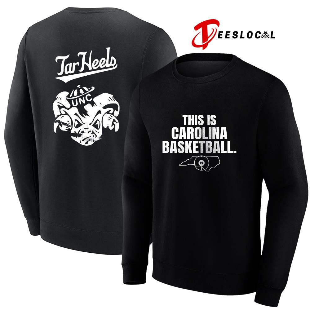 This is North Carolina Tar Heels basketball shirt