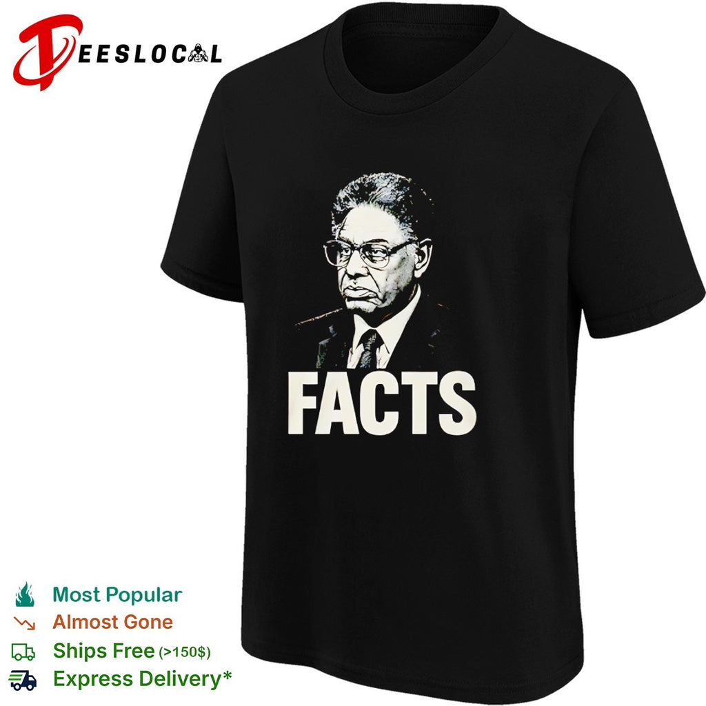 Thomas Sowell Facts portrait shirt